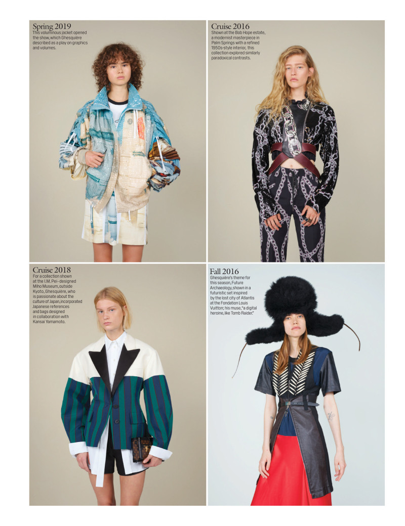 Oudey Egone featured in Collections Selections: Louis Vuitton, November 2020