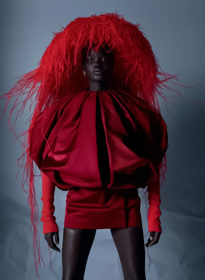 Akon Changkou featured in Héroïnes Couture, September 2021