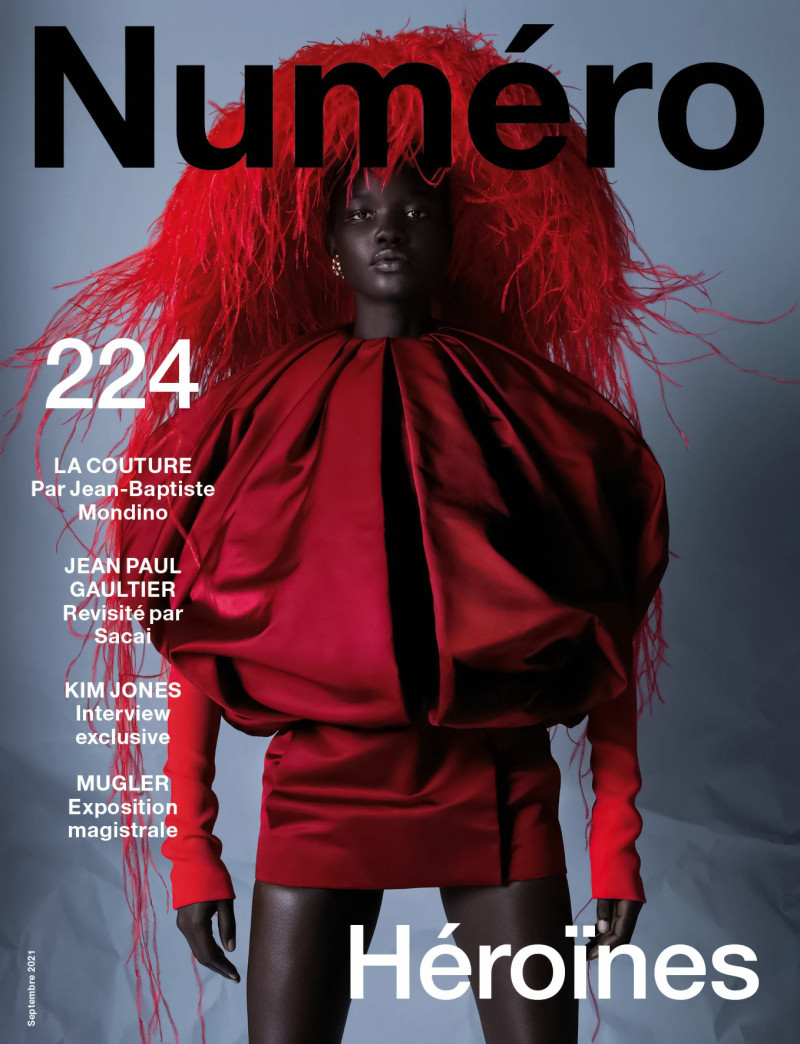 Akon Changkou featured in Héroïnes Couture, September 2021