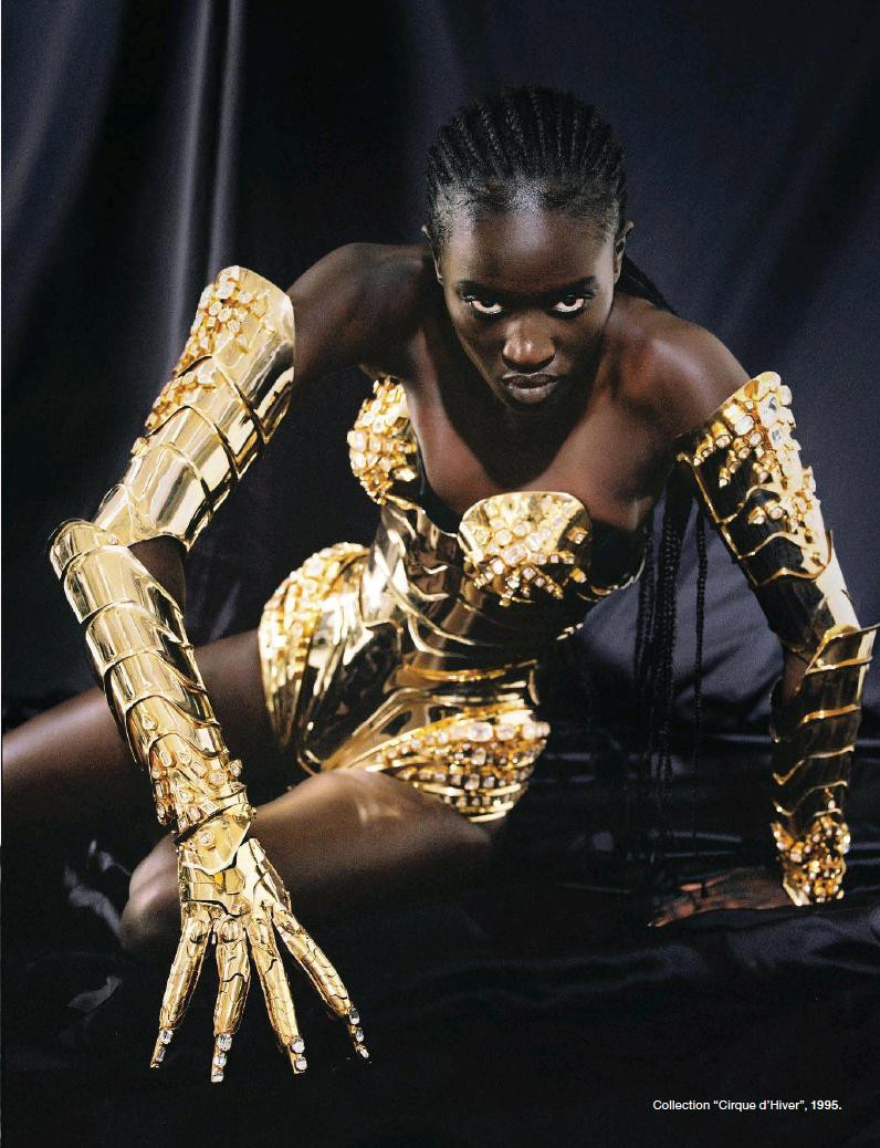 Anna Herrera featured in Thierry Mugler Au Musée Des Arts Décoratifs, September 2021