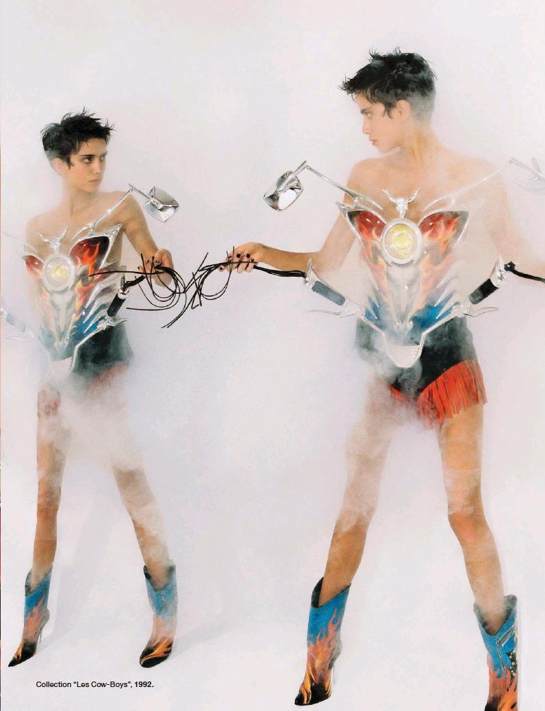 Anna Herrera featured in Thierry Mugler Au Musée Des Arts Décoratifs, September 2021