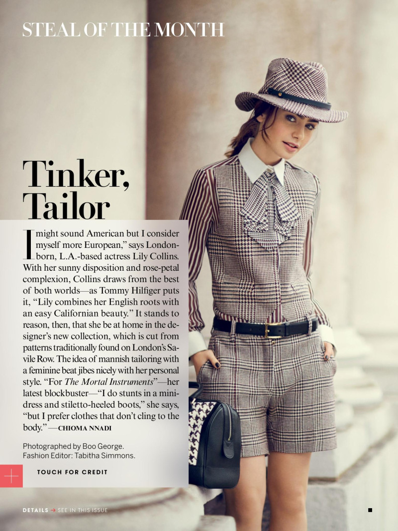 Tinker, Tailor, September 2013