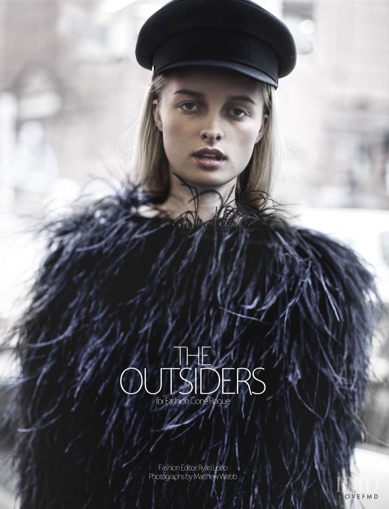 Eva Downey featured in The Outsiders, July 2011