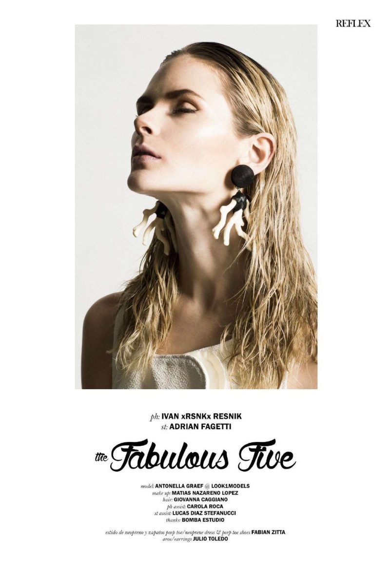 Antonella Graef featured in The Fabulous Five, July 2014