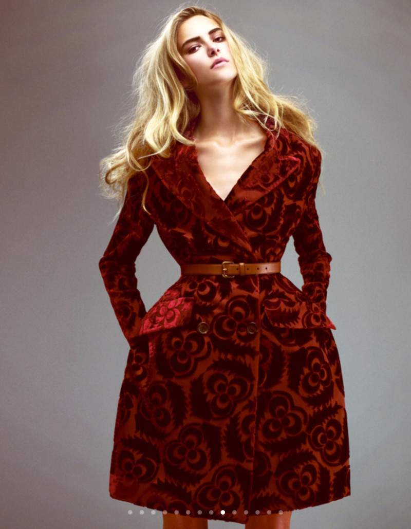 Magdalena Fiolka featured in Key Looks For Autumn, September 2009