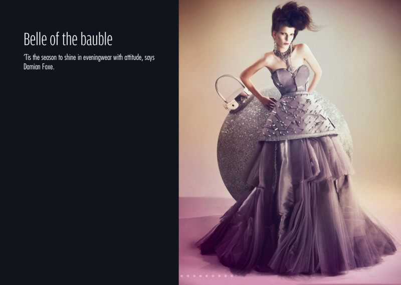 Valerija Kelava featured in Belle Of The Bauble, November 2009