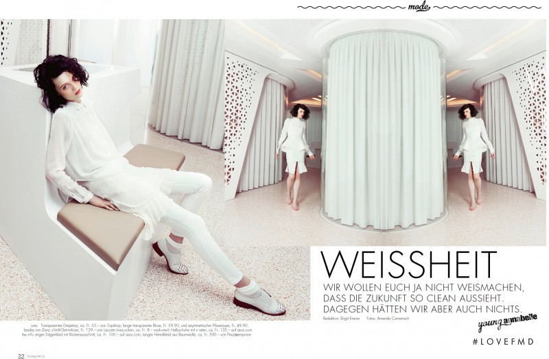 Flo Dron featured in Weissheit, April 2012