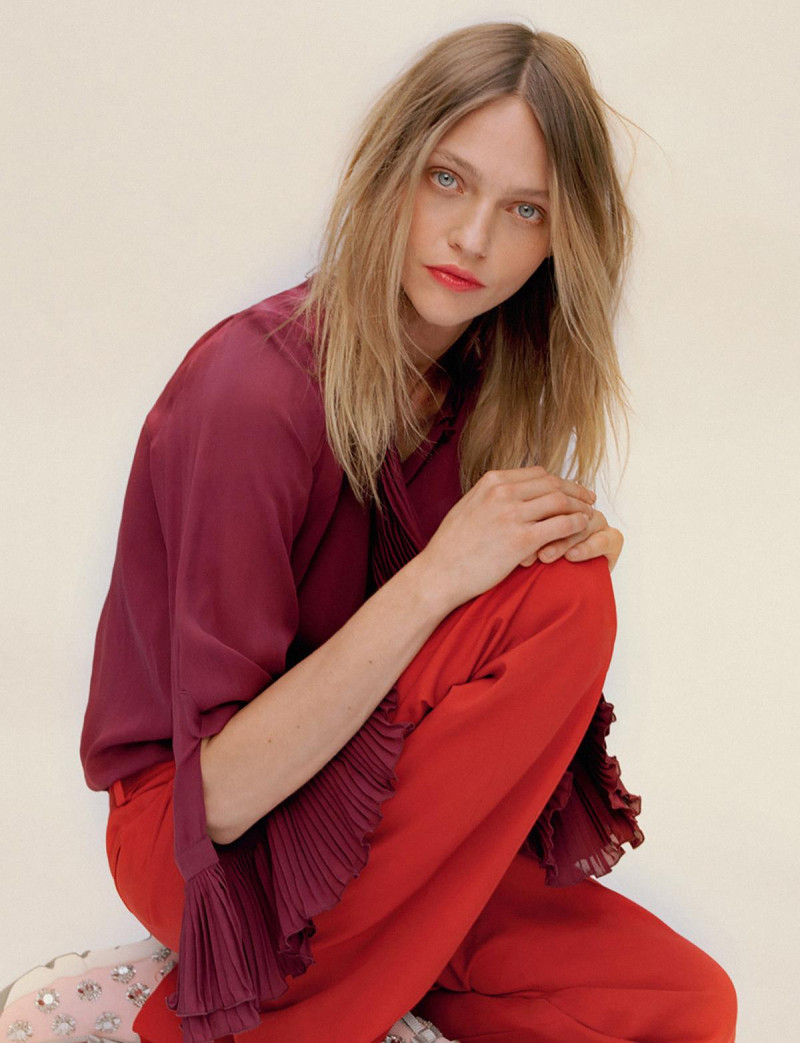 Sasha Pivovarova featured in Untitled, September 2015