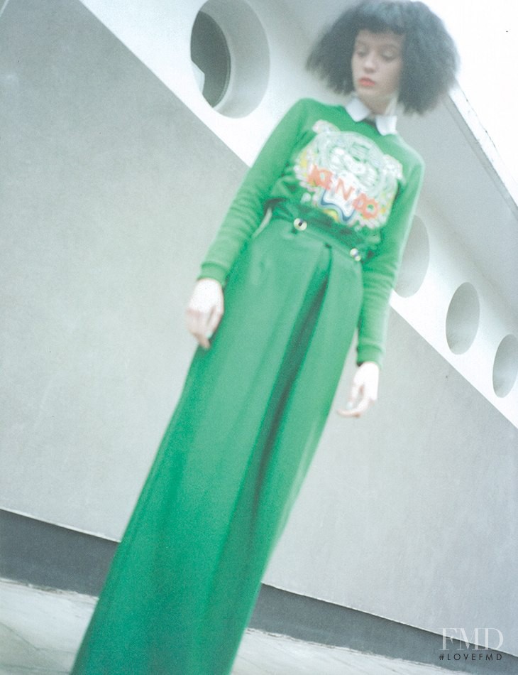 Flo Dron featured in Kenzo à la maison, June 2012