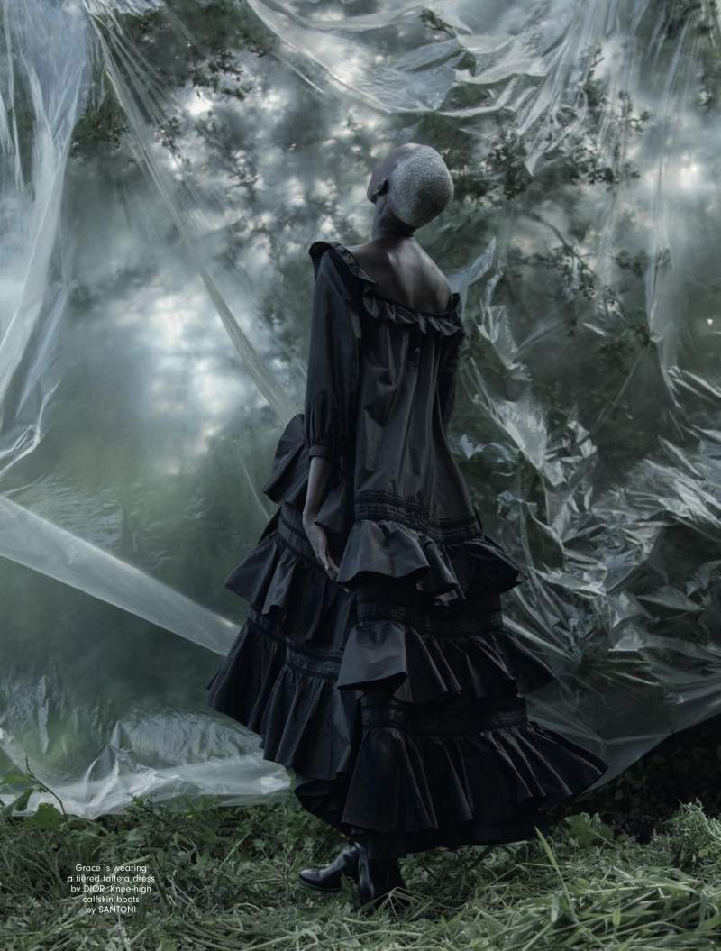 Grace Bol featured in Grace Bol Jing Wen, September 2017