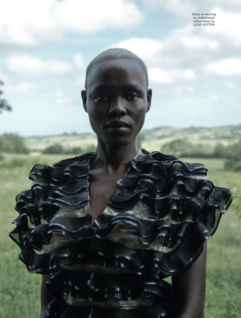 Grace Bol featured in Grace Bol Jing Wen, September 2017