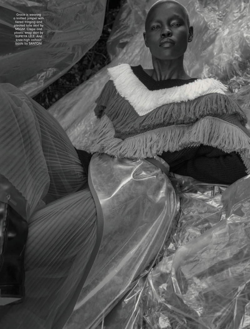 Grace Bol featured in Grace Bol Jing Wen, September 2017