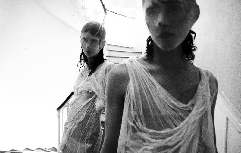 Anok Yai featured in John Galliano on fallen angels, Blitz kids and memories of Margiela, September 2020