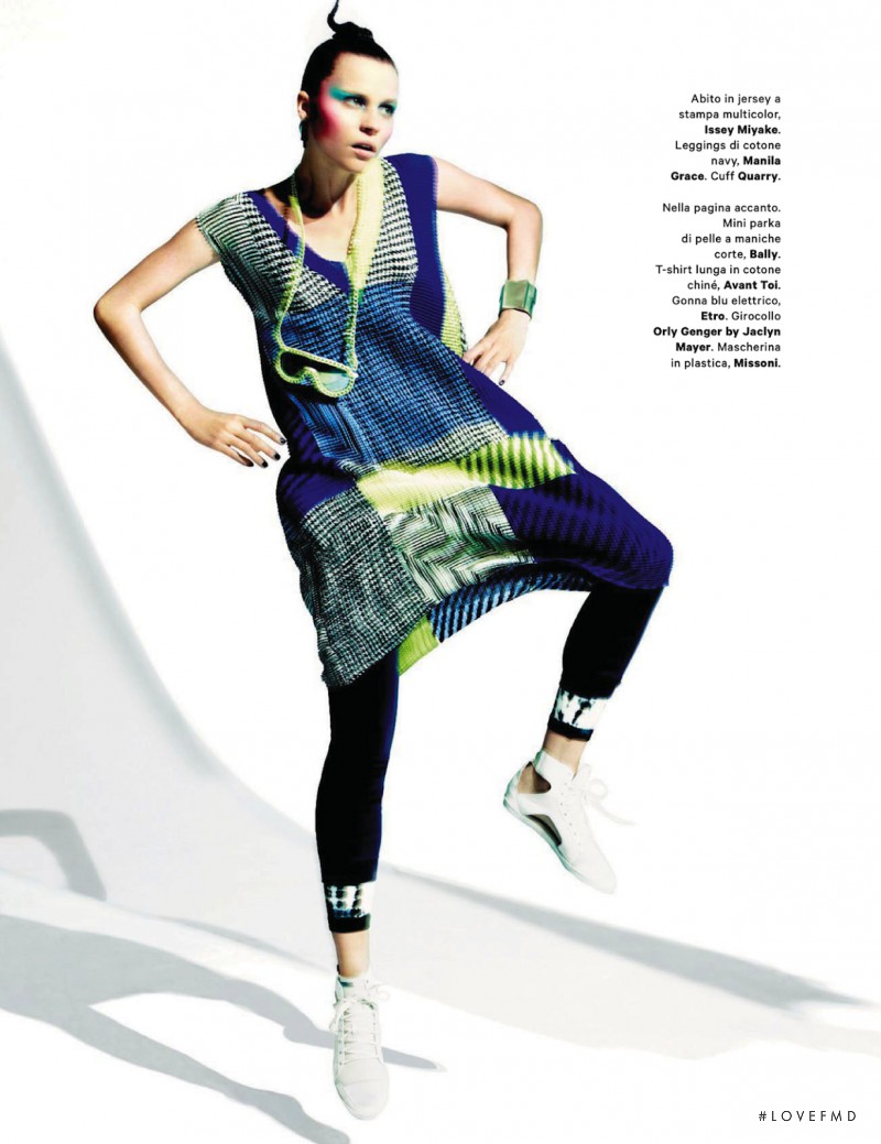 Egle Tvirbutaite featured in Glam Sport, May 2013