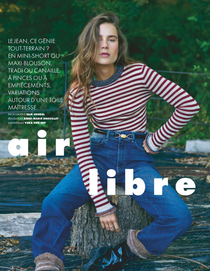 Vera Van Erp featured in Air Libre, October 2020