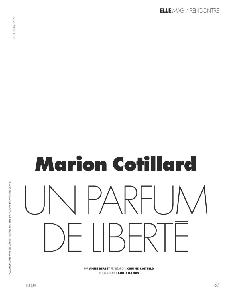 Un Parfum de Liberté, October 2020