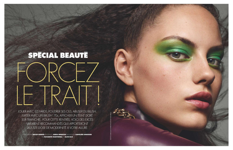 Caroline Knudsen featured in Forcez Le Trait!, September 2020