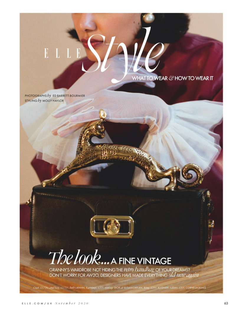 Elle Style: The Look, November 2020