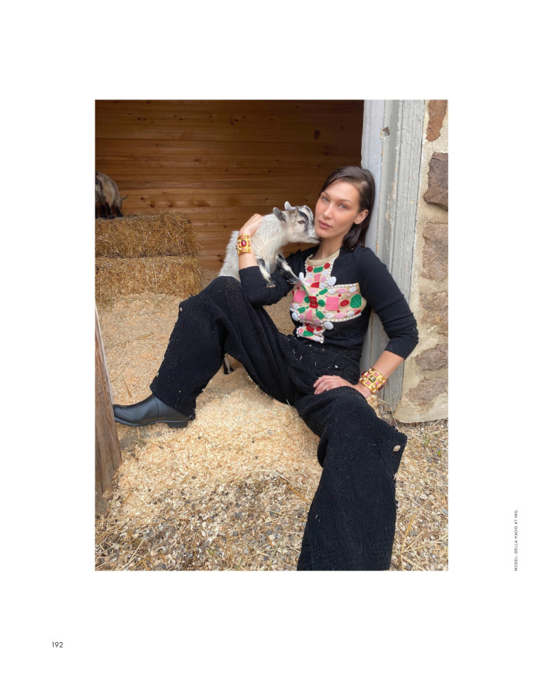 Bella Hadid featured in Bella By Gigi, September 2020