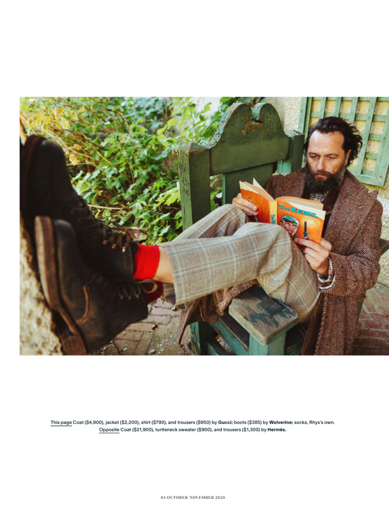 Matthew Rhys is Becoming A Matthew Rhys Character, October 2020