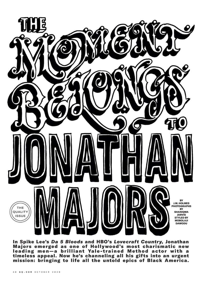 The Moment Belongs To Jonathan Majors, October 2020