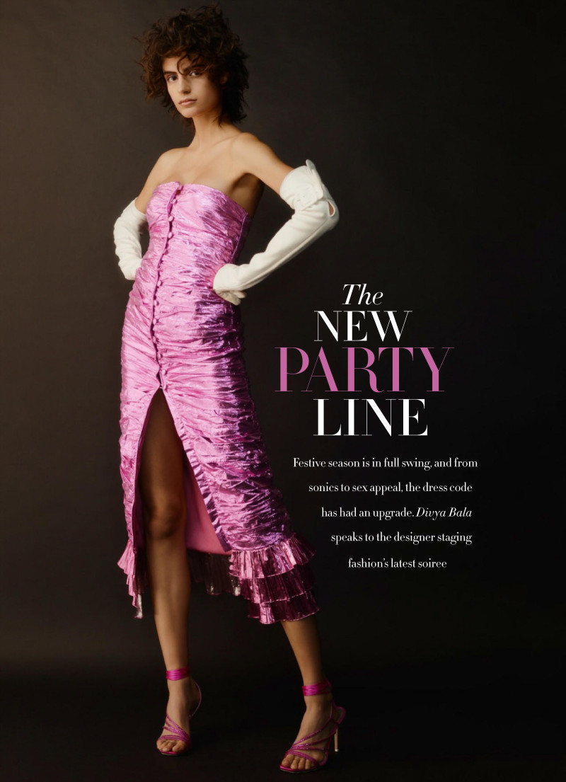 Nuria Rothschild featured in The New Party Line, December 2019