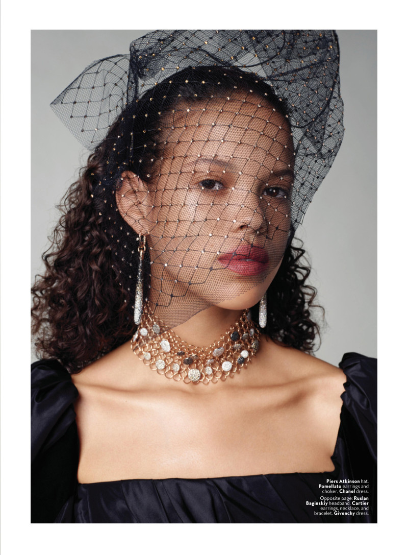 Amandine Pouilly featured in Veiled Intent, October 2020