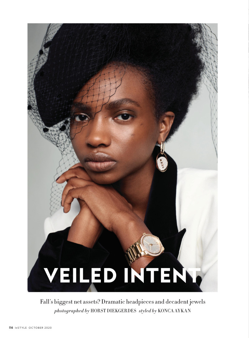 Amandine Pouilly featured in Veiled Intent, October 2020