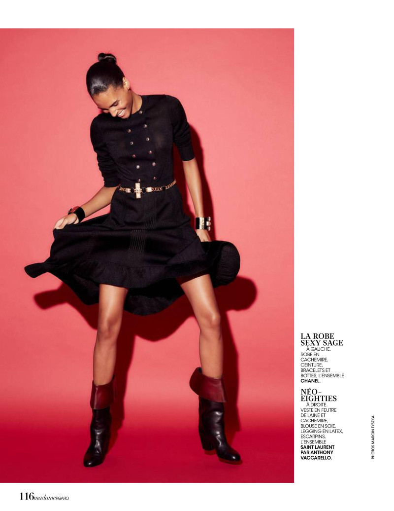 Cindy Bruna featured in La Force Du Style, August 2020