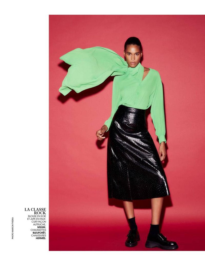 Cindy Bruna featured in La Force Du Style, August 2020