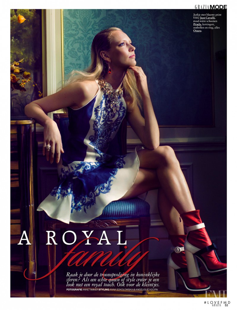 Mireille L\'Amie featured in A Royal Family, April 2013