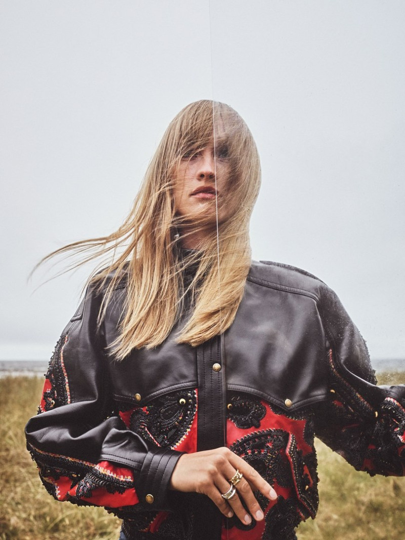 Klara Kristin featured in Louis Vuitton, September 2020