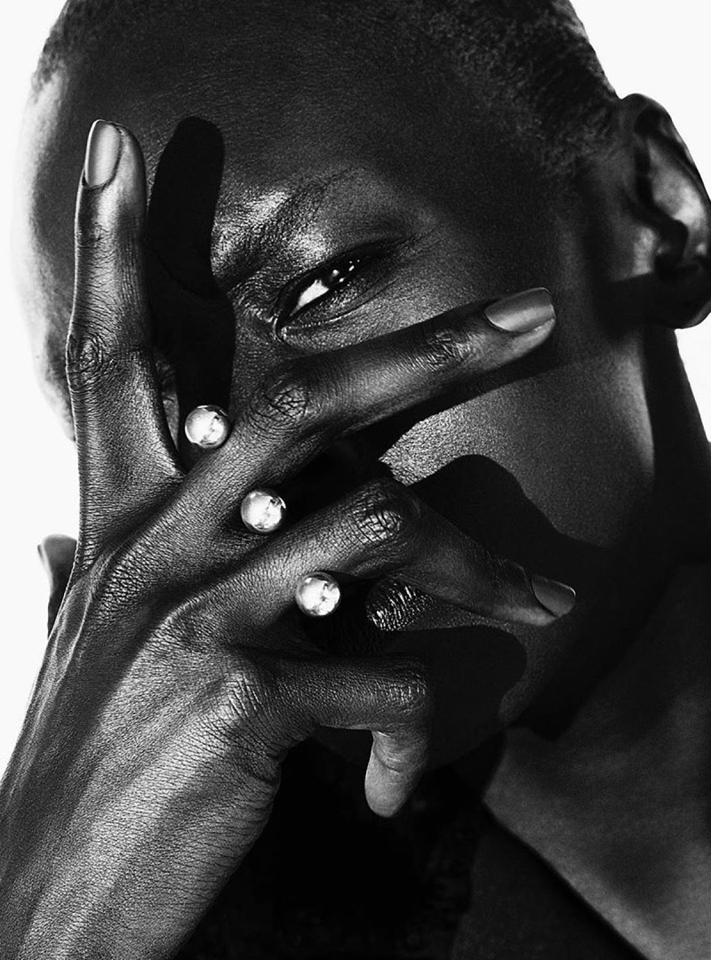 Alek Wek featured in Novo Glam, March 2020