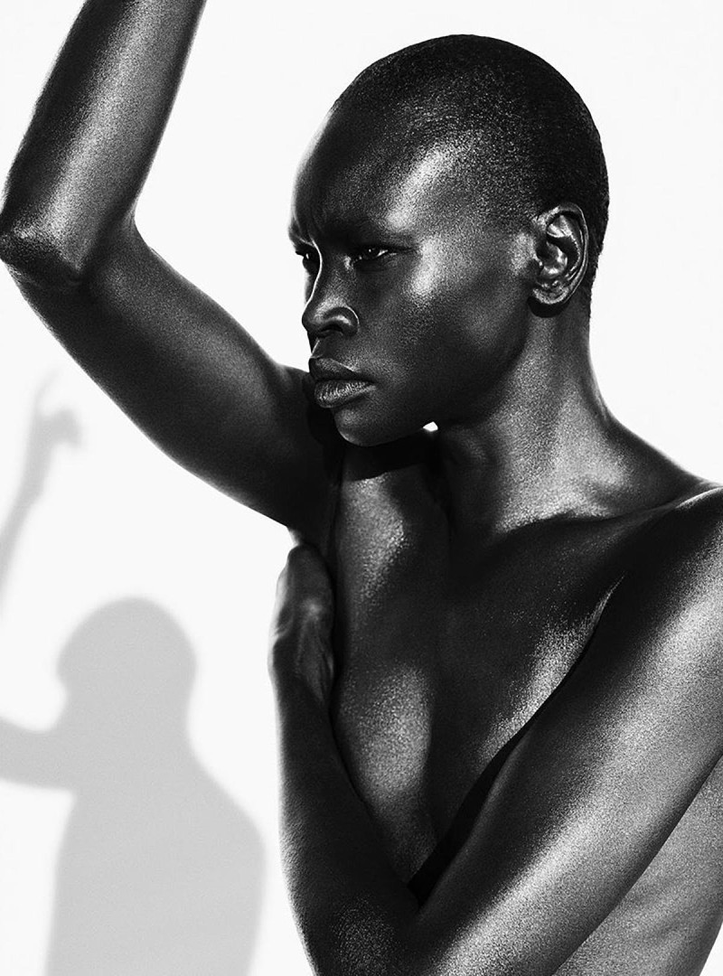 Alek Wek featured in Novo Glam, March 2020