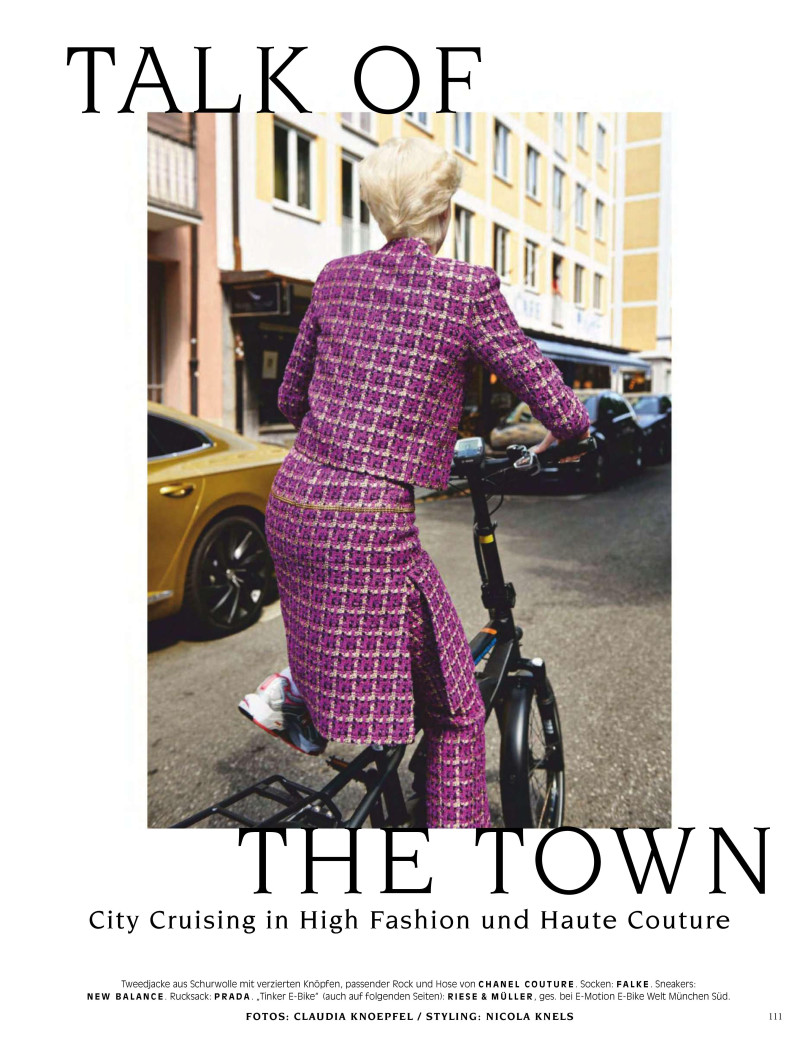 Maike Inga featured in Talk Of The Town, October 2020