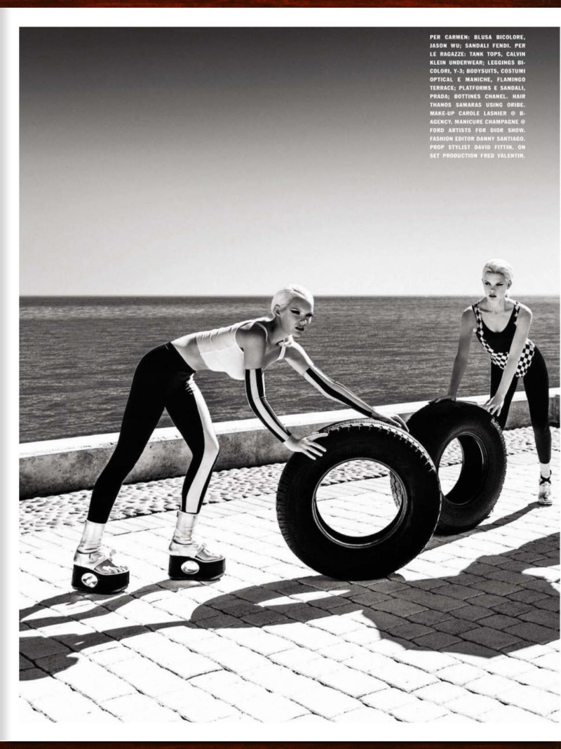 Carmen Dell\'Orefice featured in Be In Shape Ever, June 2013