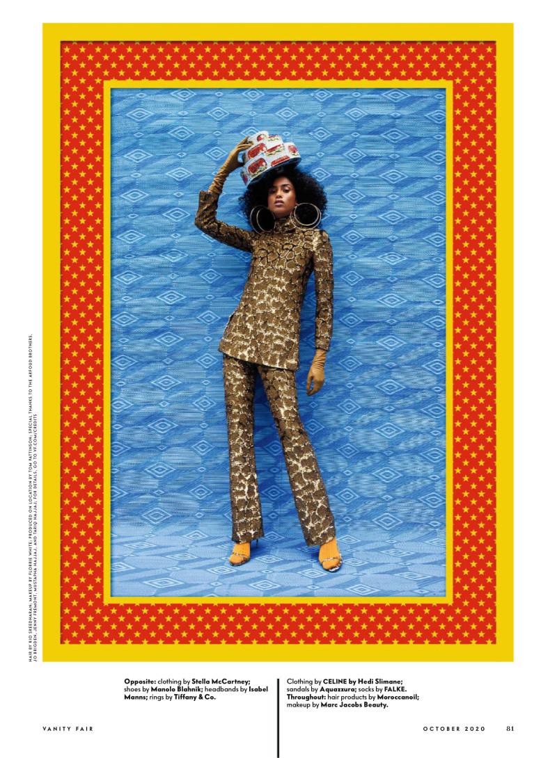 Imaan Hammam featured in Pattern Player, October 2020