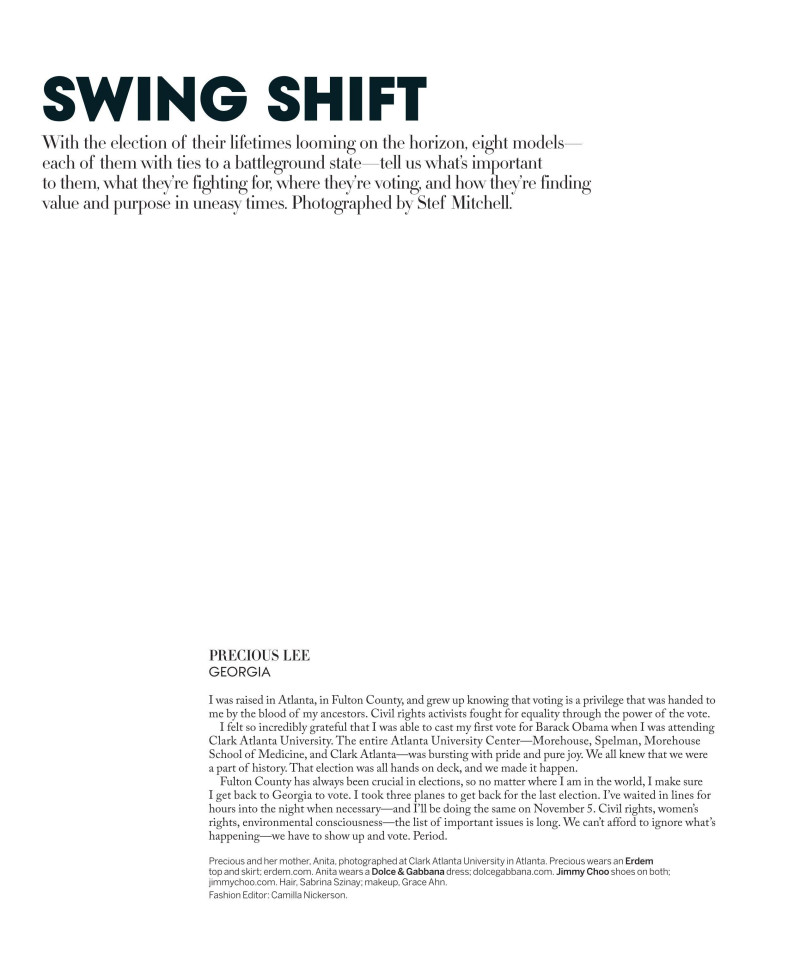 Jessica Miller featured in Swing Shift, September 2024