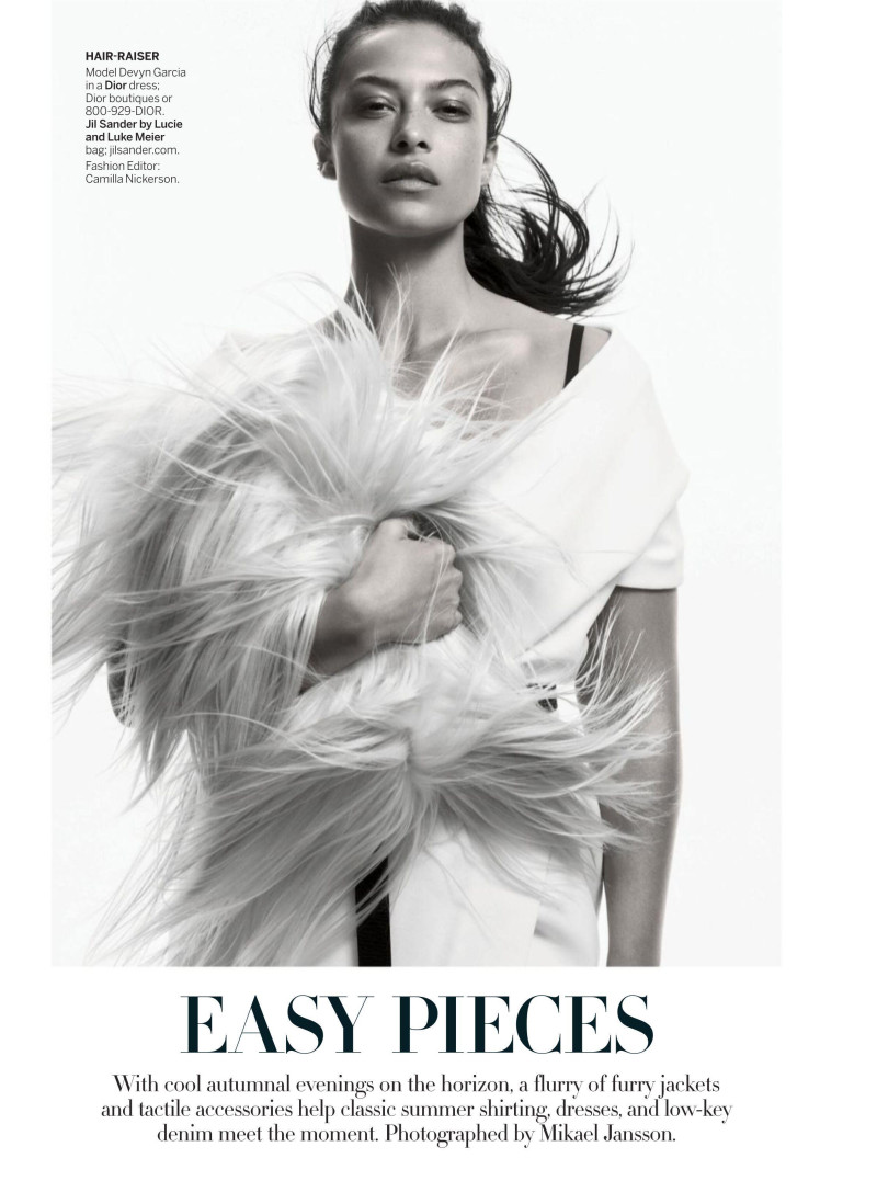 Carolyn Murphy featured in Easy Pieces, August 2024