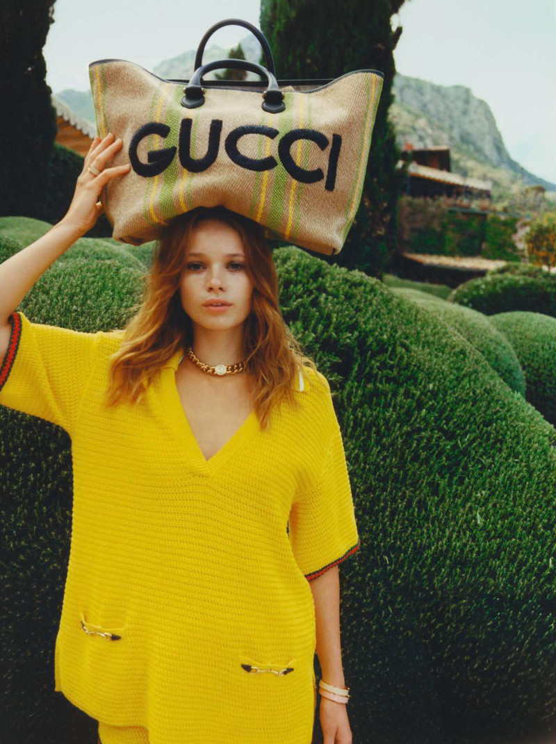 Morgan Porter featured in For Gucci, July 2024