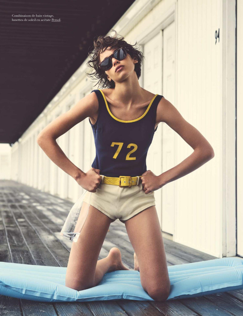 Mathilda Gvarliani featured in Vue Sur La Plage, August 2024