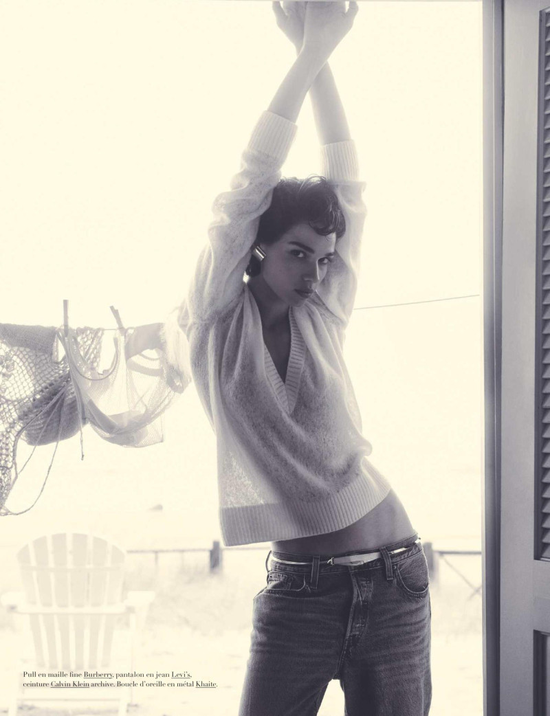 Mathilda Gvarliani featured in Vue Sur La Plage, August 2024