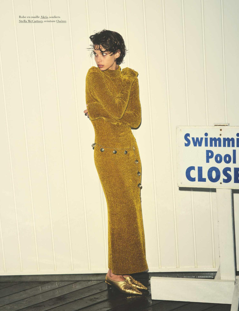 Mathilda Gvarliani featured in Vue Sur La Plage, August 2024