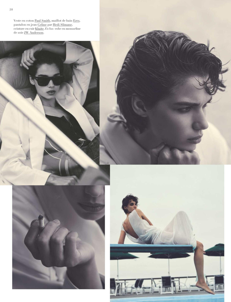 Mathilda Gvarliani featured in Vue Sur La Plage, August 2024