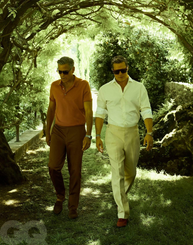 George Clooney & Brad Pitt, September 2024