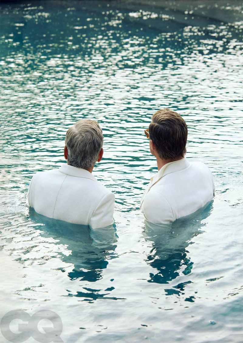 George Clooney & Brad Pitt, September 2024
