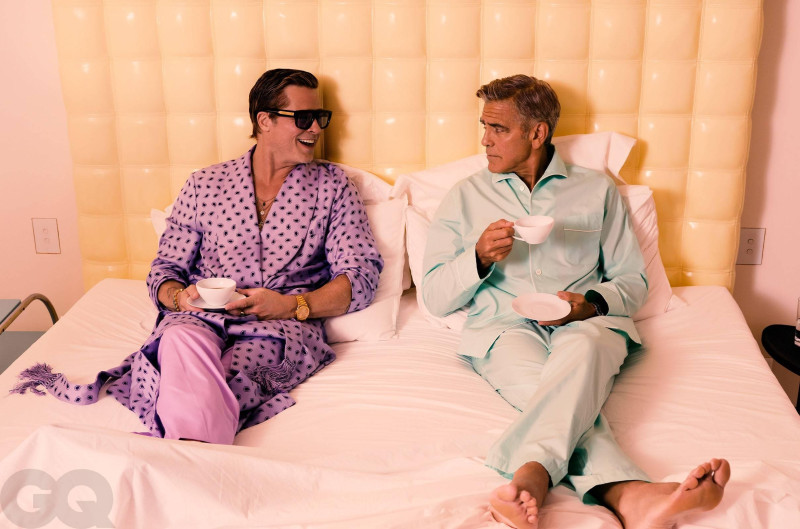 George Clooney & Brad Pitt, September 2024