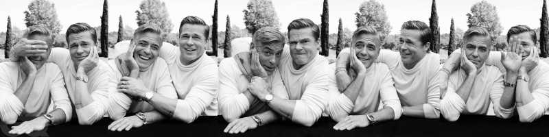 George Clooney & Brad Pitt, September 2024