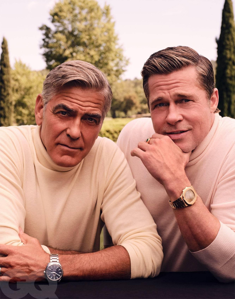 George Clooney & Brad Pitt, September 2024
