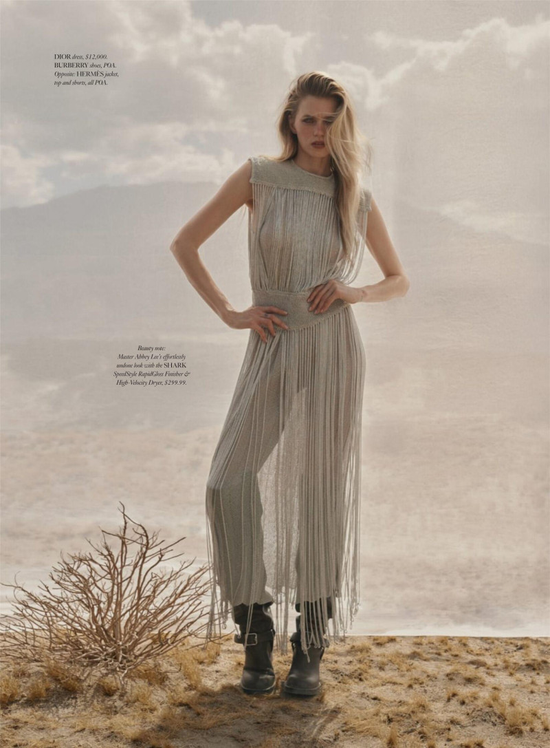 Abbey Lee Kershaw featured in Desert Flower, December 2024